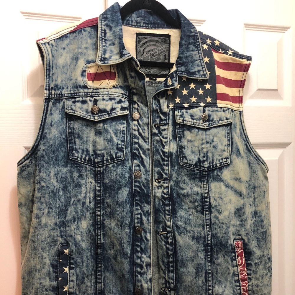 Jean Denim Vest Jacket